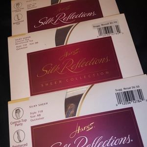 Hanes Silk Reflections Silky Sheer Nylon Pantyhose